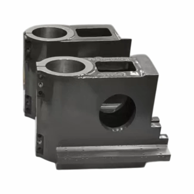 Parti in acciaio al carbonio fuso